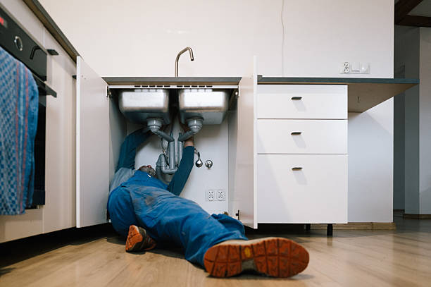 Professional Drain Cleaning technician working in Falling Waters, WV